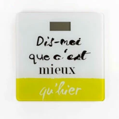 Pèse-personne Digital "dis-moi Que C'est Mieux Qu'hier !" 10 Pèse-personne Digital "dis-moi Que C'est Mieux Qu'hier !" -Cadeau boutique pese personne digital dis moi que c est mieux qu hier 1 2