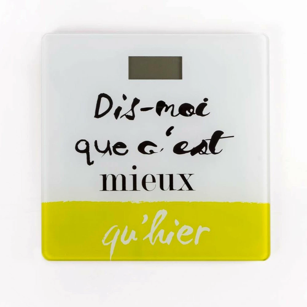 Pèse-personne Digital "dis-moi Que C'est Mieux Qu'hier !" 5 Pèse-personne Digital "dis-moi Que C'est Mieux Qu'hier !" – Image 3