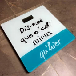 Pèse-personne Digital "dis-moi Que C'est Mieux Qu'hier !" 13 Pèse-personne Digital "dis-moi Que C'est Mieux Qu'hier !" -Cadeau boutique pese personne digital dis moi que c est mieux qu hier 1 5