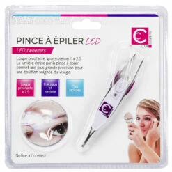 Pince à épiler Led Avec Loupe 5 Pince à épiler Led Avec Loupe -Cadeau boutique pince a epiler led avec loupe 1