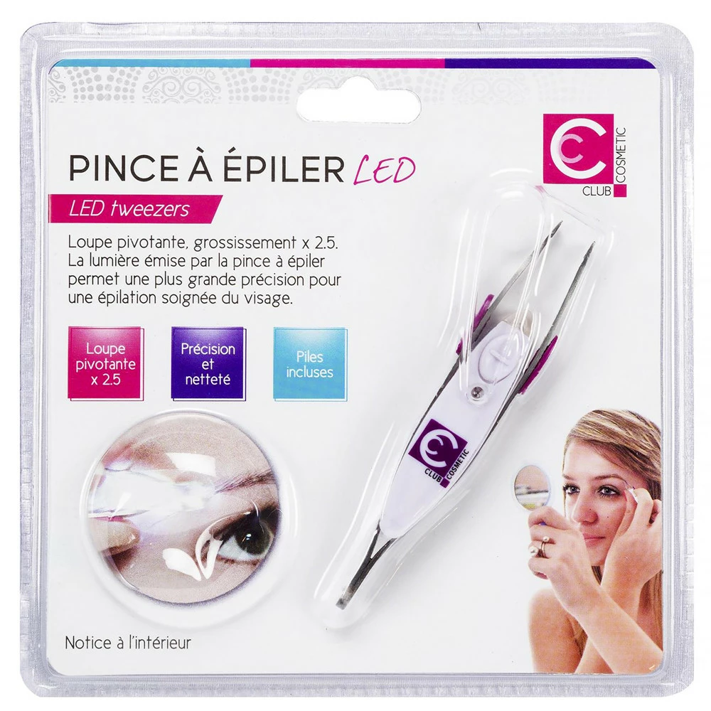 Pince à épiler Led Avec Loupe 4 Pince à épiler Led Avec Loupe – Image 2