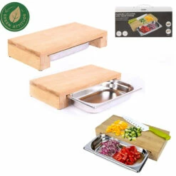 Planche à Découper Tiroir Intégré -Cadeau boutique planche a decouper tiroir integre 3