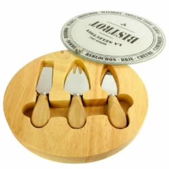 Plateau à Fromage Couverts Intégrés -Cadeau boutique plateau a fromage couverts integres 3