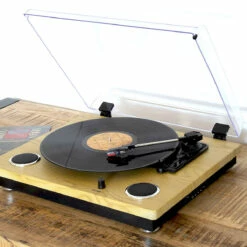 LIVOO Platine Disque Vinyle Bluetooth -Cadeau boutique platine disque vinyle bluetooth 3