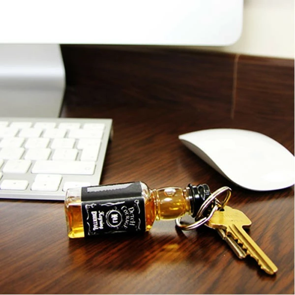 Porte-clé Du Courage Mignonette Whisky 3 Porte-clé Du Courage Mignonette Whisky