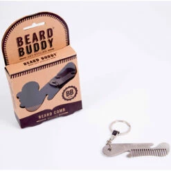 Porte-clés Peigne à Barbe Et Décapsuleur -Cadeau boutique porte cles peigne a barbe et decapsuleur 2