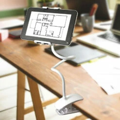 Porte Tablette Et Smartphone Flexible à Pince