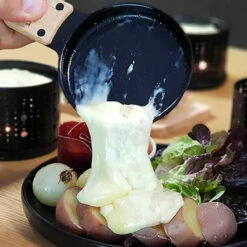 Raclette à La Bougie, 4 Sets Individuels 8 Raclette à La Bougie, 4 Sets Individuels -Cadeau boutique raclette a la bougie 4 sets individuels 1