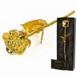 Rose éternelle Or 24 Carats -Cadeau boutique rose eternelle or 24 carats 3