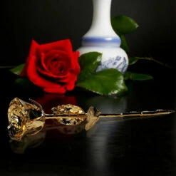 Rose éternelle Or 24 Carats -Cadeau boutique rose eternelle or 24 carats 4