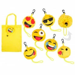 Sac Shopping Emoji De Poche -Cadeau boutique sac shopping emoji de poche 1