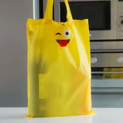 Sac Shopping Emoji De Poche -Cadeau boutique sac shopping emoji de poche 2