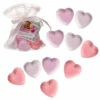 Sachet 10 Coeurs Effervescents Pour Le Bain -Cadeau boutique sachet 10 coeurs effervescents pour le bain