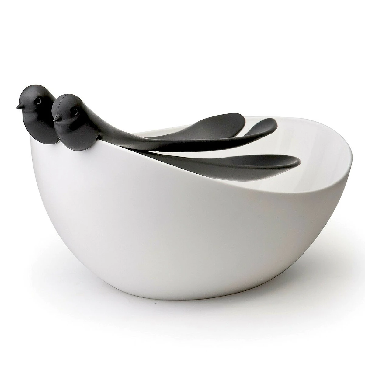 Saladier Couverts Oiseaux. 3 Saladier Couverts Oiseaux. – Image 2