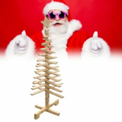 Sapin De Noël En Bois -Cadeau boutique sapin de noel en bois 1