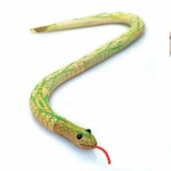 Serpent Articulé En Bois