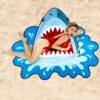 Serviette De Plage Géante Requin -Cadeau boutique serviette de plage geante requin