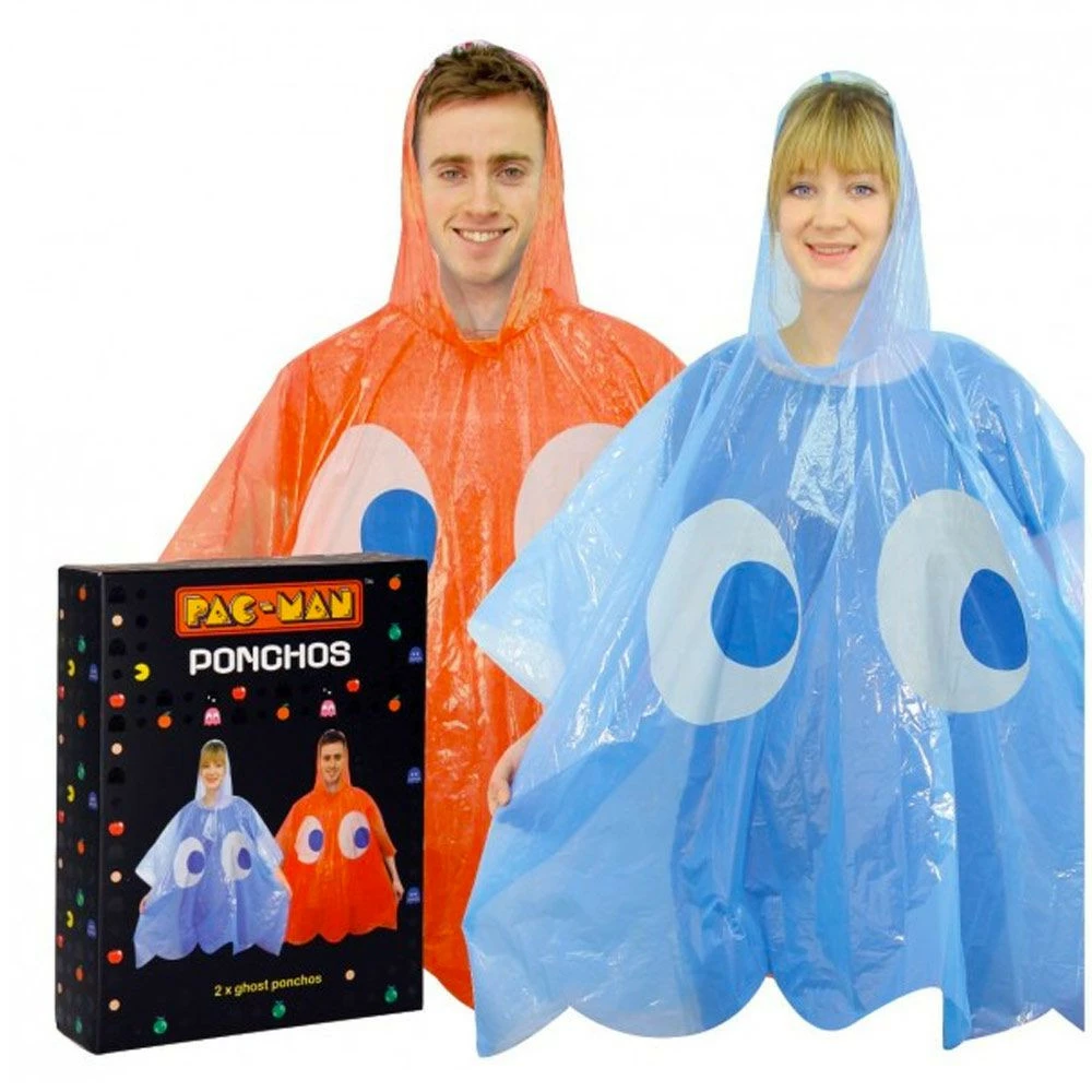 Set De 2 Ponchos Fantôme Pac-Man 4 Set De 2 Ponchos Fantôme Pac-Man – Image 2