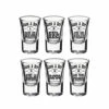 6 Shooters Jack A Dit... Buvez ! -Cadeau boutique shooters jack a dit buvez