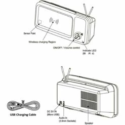 Smart TV Chargeur Smartphone 3 En 1 -Cadeau boutique smart tv chargeur smartphone trois en un 1
