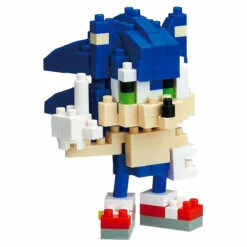Sonic The Hedgehog Construction Nanoblock -Cadeau boutique sonic the hedgehog construction nanoblock 1