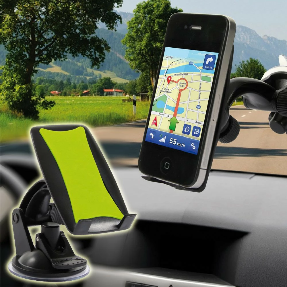 Support Téléphone Mains-libres Pour Voiture 4 Support Téléphone Mains-libres Pour Voiture – Image 2