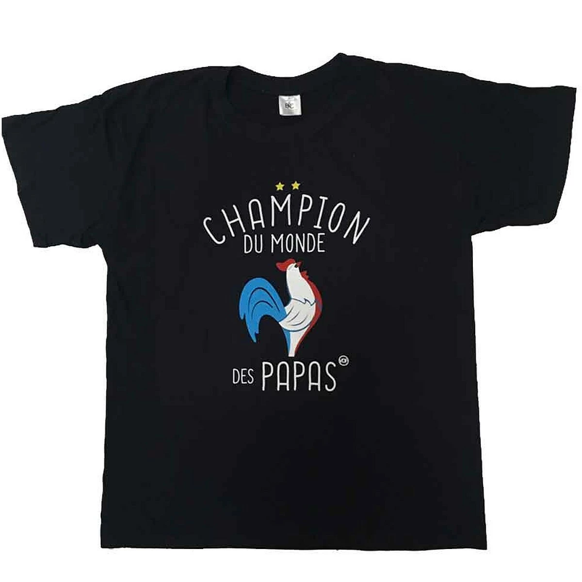 T-shirt Humoristique Champion Du Monde Des Papas XL 4 T-shirt Humoristique Champion Du Monde Des Papas XL – Image 2