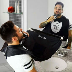 Tablier à Barbe Noir -Cadeau boutique tablier a barbe noir 2