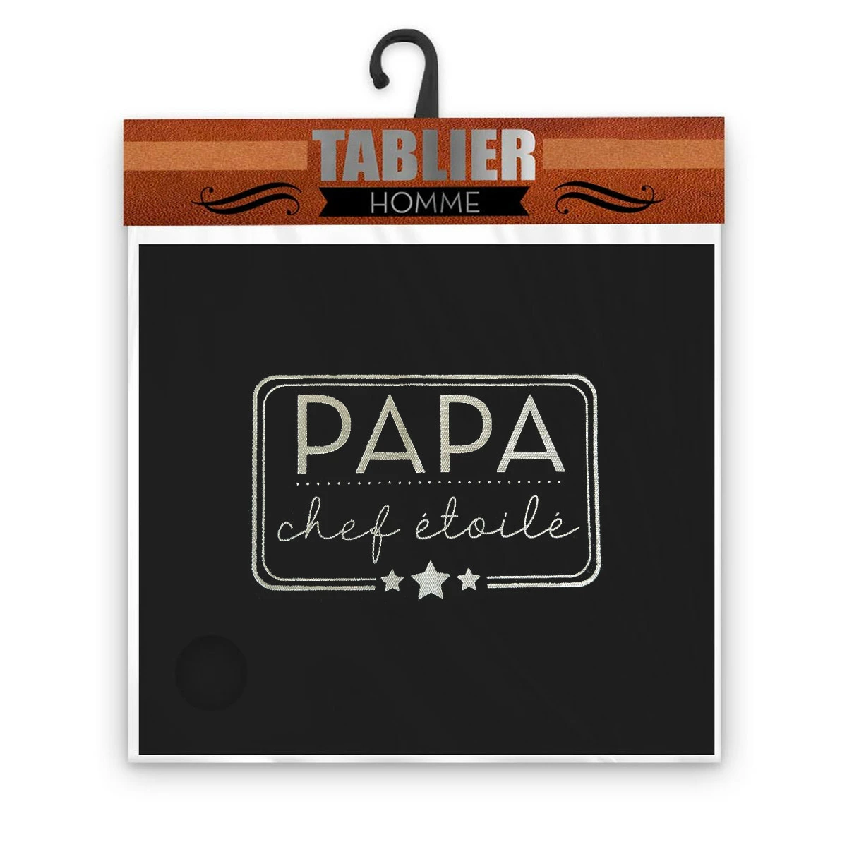 Tablier Papa Chef étoilé 4 Tablier Papa Chef étoilé – Image 2