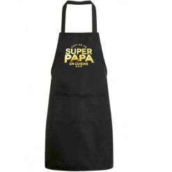 Tablier Super Papa En Cuisine -Cadeau boutique tablier super papa en cuisine 2