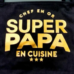 Tablier Super Papa En Cuisine -Cadeau boutique tablier super papa en cuisine 3