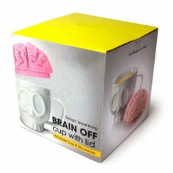 Tasse Tête De Mort Et Son Couvercle Cerveau