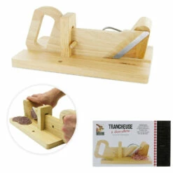 Trancheuse à Charcuterie -Cadeau boutique trancheuse a charcuterie guillotine saucisson 1