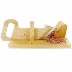 Trancheuse à Charcuterie -Cadeau boutique trancheuse a charcuterie guillotine saucisson 2