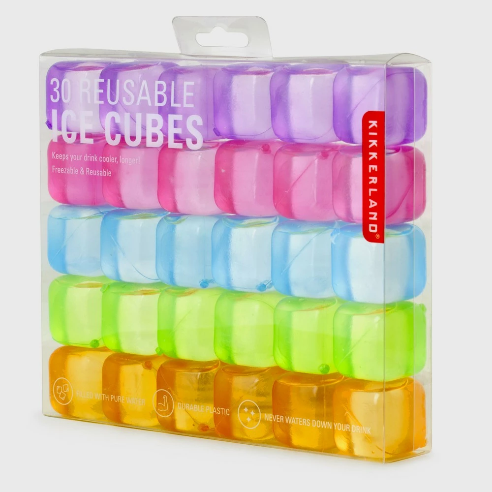 KIKKERLAND 30 Glaçons Réutilisables 5 KIKKERLAND 30 Glaçons Réutilisables – Image 3