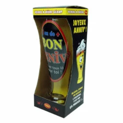 Verre à Bière Anniversaire 1 An De Plus -Cadeau boutique verre a biere anniversaire 1 an de plus 1