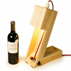 Wine Light, Coffret à Bouteille Transformable En Lampe 10 Wine Light, Coffret à Bouteille Transformable En Lampe -Cadeau boutique wine light coffret a bouteille transformable en lampe 3