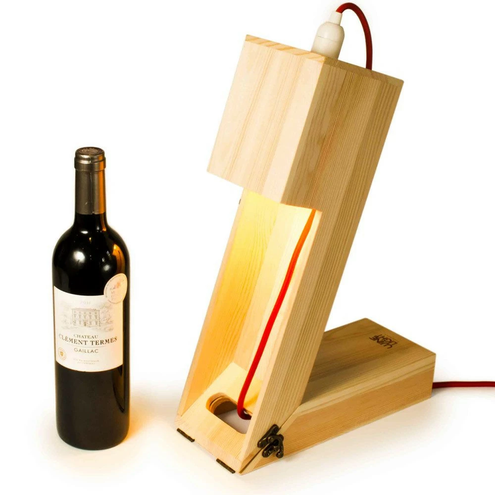 Wine Light, Coffret à Bouteille Transformable En Lampe 6 Wine Light, Coffret à Bouteille Transformable En Lampe – Image 4
